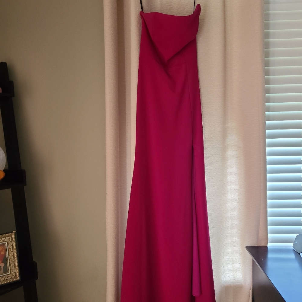 Fusia Aqua gown